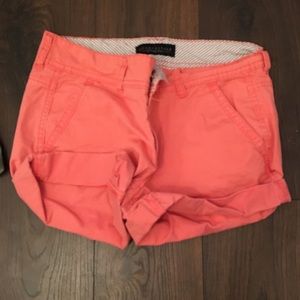 Pink shorts